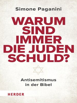 cover image of Warum sind immer die Juden schuld?